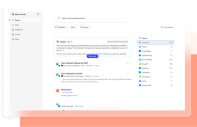 En fråga till Microsoft Copilot om att arrangera den här presentationen och det sammanfattade svaret från Copilot