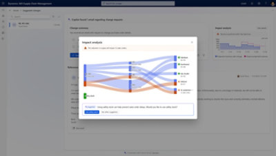 Captura de pantalla de un equipo con un círculo azul y naranja.