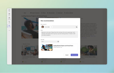 Recomendación: Completa la formación «Dirigir proyectos a distancia y equipos virtuales»
