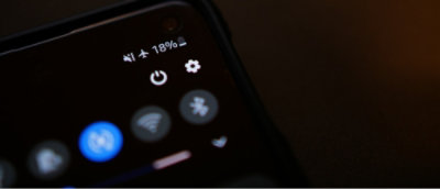 Primer plano de un teléfono