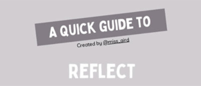 علامة مستطيلة باللون الرمادي مع نص أبيض نصها "دليل سريع للتأمل"، من إنشاء @miss_aird.